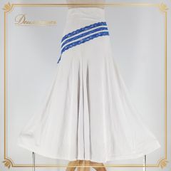 gentil ジャンティ 社交ダンス スカート レッド S〜Mサイズ - メルカリ