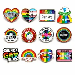 アクリルピンバッジ　3個360円