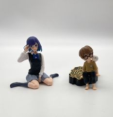 피겨 2점 / 추리의 아이·쿠로카와 아카네의 프라이즈 피규어와 프로게이밍 팀[Crazy Raccoon] 자스파씨 미품!관리 No.A116