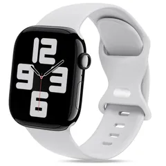 【新着商品】バンド ベルト 柔らかいシリコン素材のスポーツバンド Watch 防水性 通気性 耐久性 柔軟 運動 おしゃれ 40mm Apple 41mm 42mm 44mm 45mm 46mm 49mm コンパチブル S/M M/L アップルウォッチ Ult