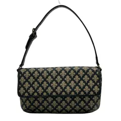 PATRICK COX(パトリックコックス) ショルダーバッグ - 黒×ゴールド レザー