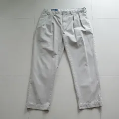 90s ポロ ラルフローレン ツータック Ethan コットン チノパンツ 35