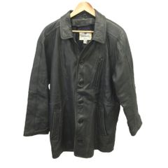 BLACK ICON 日本製 ボアライナー×レザーパーツ ワークジャケットS-M