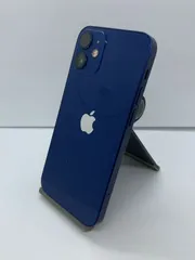 【中古・フレームキズ有・バッテリー劣化】iPhone 12 mini 64GB ブルー SIMロック解除済