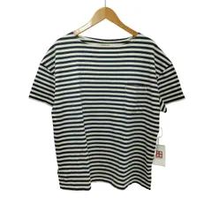 サンカ Sanca ボートネック ルーズフィット ボーダーTシャツ ポケT メンズ JPN：2 のサムネイル