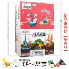 [bn:5]  【未開封】【訳あり】 リーメント ポケットモンスター ぽけっとBONSAI 全6種/BOX◆新品Sb
