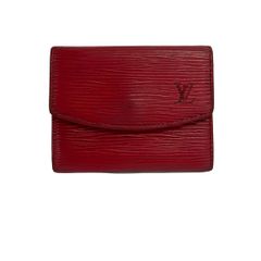 外観美品】Louis Vuitton エピレザー コインケース レッド - メルカリ