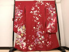 振袖 金駒 金彩 紋意匠 身丈167cm HKT163 - メルカリ