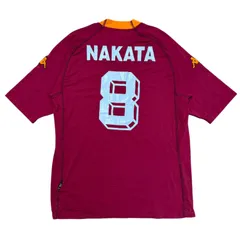 中田英寿 A.S. ROMA NAKATA 記念 限定 レプリカ ユニ ローマ 2026年最新】中田 ローマ ユニフォームの人気アイテム - メルカリ