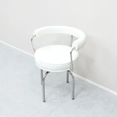 ☆展示極美品☆Le Corbusier ル・コルビュジエ アームチェア LC7 スウィヴェルチェア  リプロダクトのサムネイル