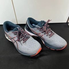 アシックス スニーカー ランニングシューズ エボライド 27 グレー 