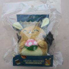 韓国限定 EDYA COFFEE ポケモン デデンネ ぬいぐるみキーホルダー
