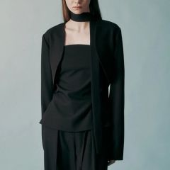 値下げREMAKE LIKE JACKET TOP グレーM - メルカリ