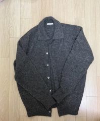 美品】COS リブ編みアルパカウールカーディガン M - メルカリ