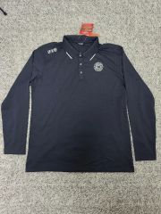 73R THE GOLF ポロシャツ 長袖 ブラック XL - メルカリ