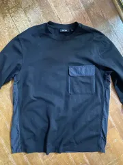 ハンサム DKNY ブラック メンズ 長袖 Tシャツ Lのサムネイル