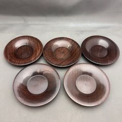 喜重堂 紫銅色 鎚目打 茶托 5客セット 共箱入 - メルカリ