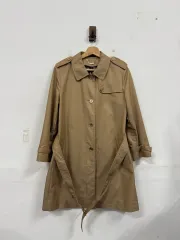 (160-91) DAKS レディース コットン混 トレンチコートのサムネイル