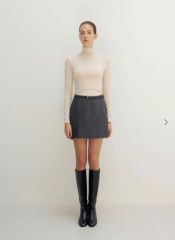 CLANE LOW WAIST FLARE MINI SKIRT - メルカリ