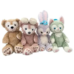 186001 現状品 Disney ダッフィーフレンズ 4点まとめ売り