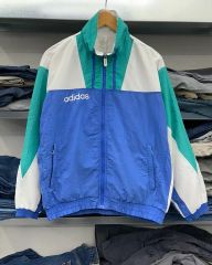激レア90sアディダスSCOVILLジップ仕様常田大希ナイロンジャケットL