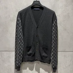 Lサイズ ルイヴィトン モノグラム ミックス カシミア カーディガンのサムネイル