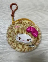 新品)ハローキティ ヒョウ柄 レオパード コインケース ポーチ