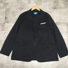 洗える【極美品】3L  2XL WWS WORK WEAR SUIT ワークウェアスーツ Biz テーラードジャケット ビジネス カジュアル ストレッチ 伸縮性 2B  D.NAVY ダークネイビー