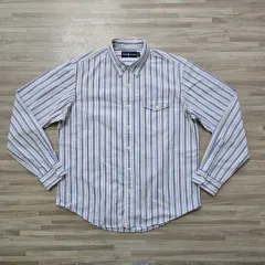 105) ポロラルフローレン ストライプ シャツ L