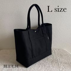 帆布8号肩掛けLLSize ハンドメイドト－トバックポケットいっぱい