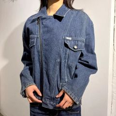 □ 45787☆年 ジャックムス デニムジャケット Gジャン ホワイト - メルカリ