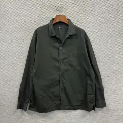 ユニクロ カジュアル 長袖 シャツ ジャケット L A08142