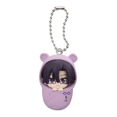 カラフルピーチ おくるみますこっとチャーム1 【もふ】単品/カラピチおくるみ/カラピチガチャ/カラピチマスコット