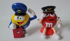 M&M's くるみ割り サックスブルー ディスペンサー 2体セット - メルカリ