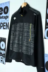 (L-XL) DESCENTE ジップアップ ウィンドブレーカー アウター ジャケット 韓国国家代表 360-17CC9のサムネイル