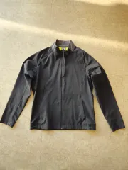 PUMA プーマ ゴルフ ブラック ウィンドブレーカー ジャケット