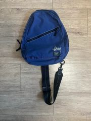 PORTER/コラボ/Stussy/ウエストバッグ/限定/別注/タンカー/ブルー