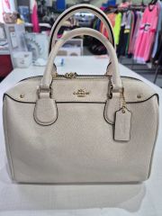 COACH キャリーオール 2WAY ハンドバッグ アイボリー - メルカリ