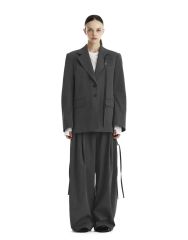 新品下げ札ハンガーカバー付】MMY Triple Layered Jacket - メルカリ