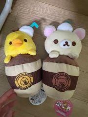 キイロイトリ リラックマ温泉 ぬいぐるみマスコット もちもち