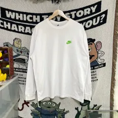 ナイキ NSW マックス90 ロングスリーブ Tシャツ 白 XXL