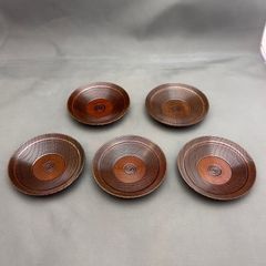 m*3様 【最終価格】鎌倉彫 博古堂 最高級・時代物 茶托 5枚 ④ - メルカリ