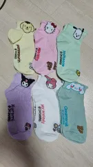 サンリオ キャラクター 足首 靴下 6足 セット