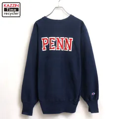 90s USA製 vintage Champion カレッジ リバースウィーブスウェット メンズ 表記XLサイズ