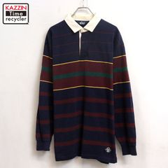 Woolrich ラガーシャツ 長袖 ボーダー - メルカリ