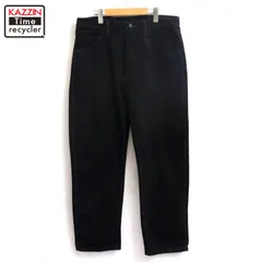 00s ラスラー RUSTLER ブラック デニムパンツ メンズ Lサイズ相当