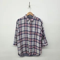 ビームス CHECK 7分 シャツ レディース XL