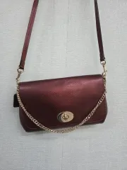 COACH バーガンディ クロスバック