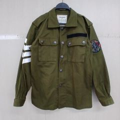 S*i様 SAINT LAURENT PARIS チャームワッペン ミリタリー - メルカリ