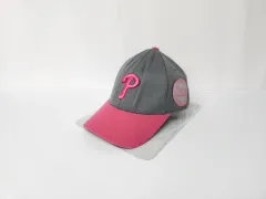 帽子) MLB Pロゴ ウール 帽子 FREE